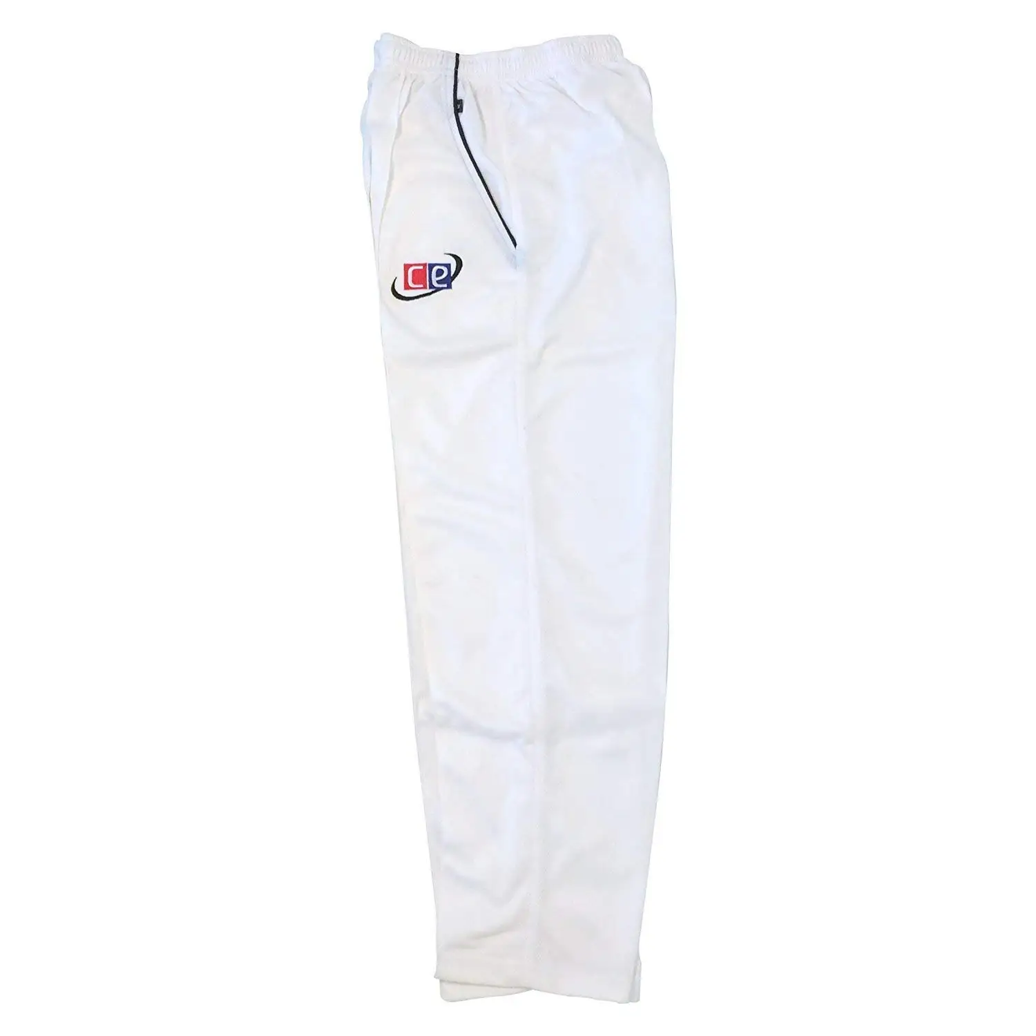 CE Cricket Whites Pants - Traditional Cricket Trousers - by Cricket Equipment USA (Pants, Large)