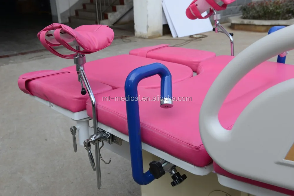 Hospital Stainless Steel Electric Furniture Gynecological Obstetric Examination Delivery Bed