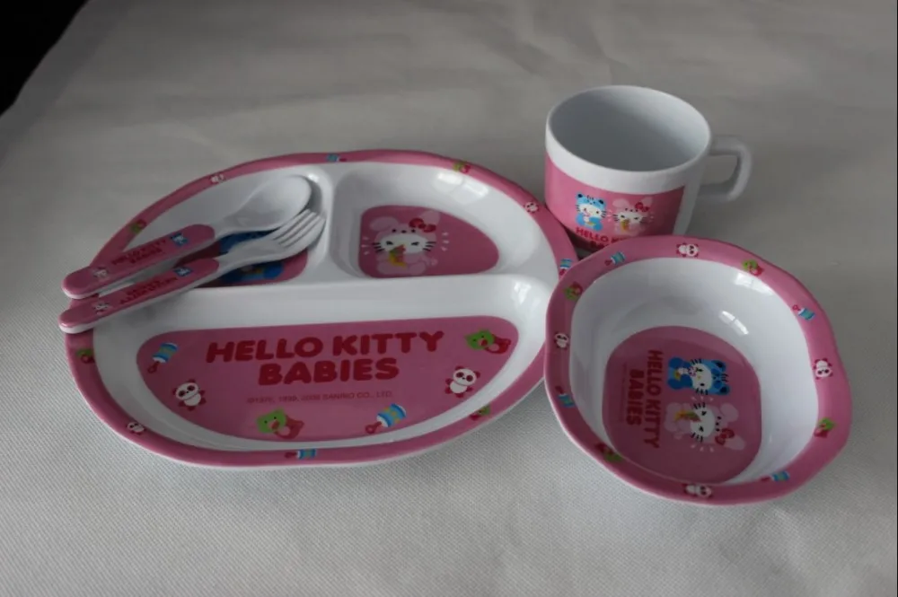 kid's 100%melamine tableware