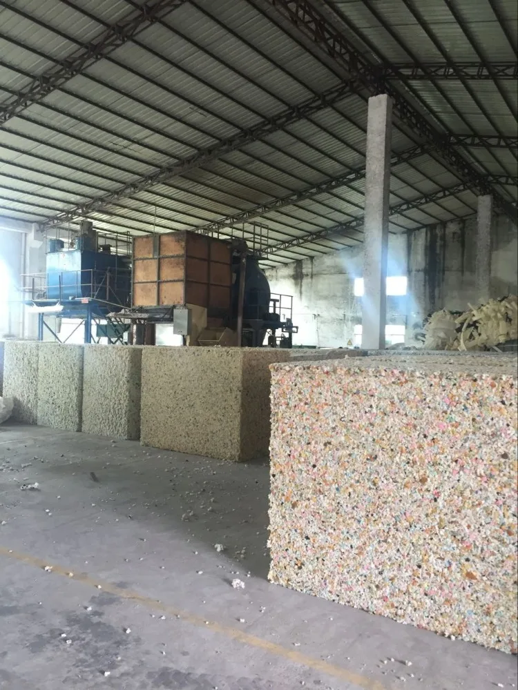 China Supplier Wholesale Rebonded Foam Sheet Mattress Custom Compressed