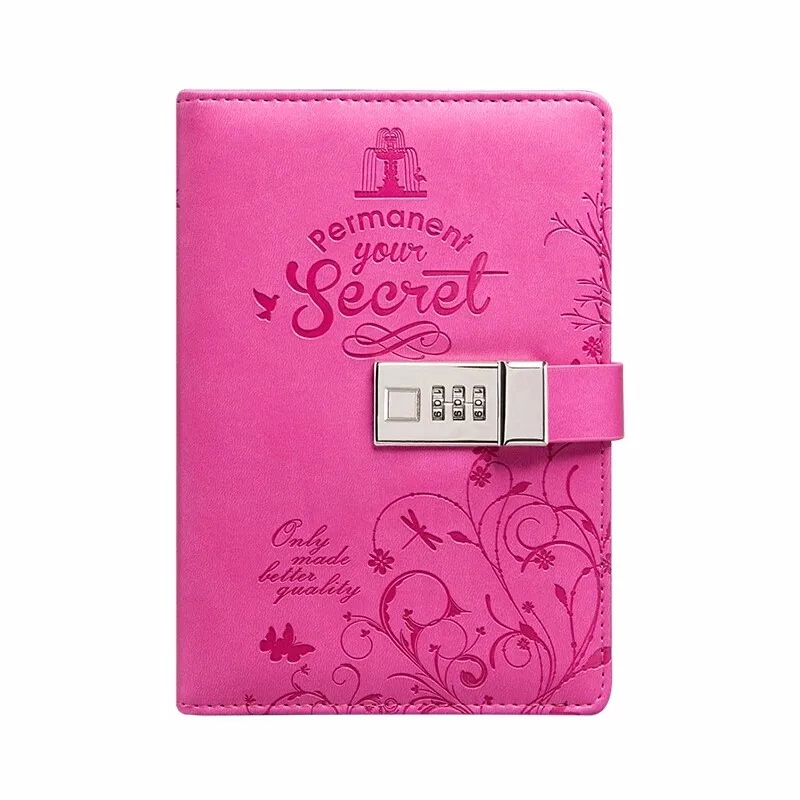 Diary With Code Lock Personalized Diary With Lock Leather Diaries With ...