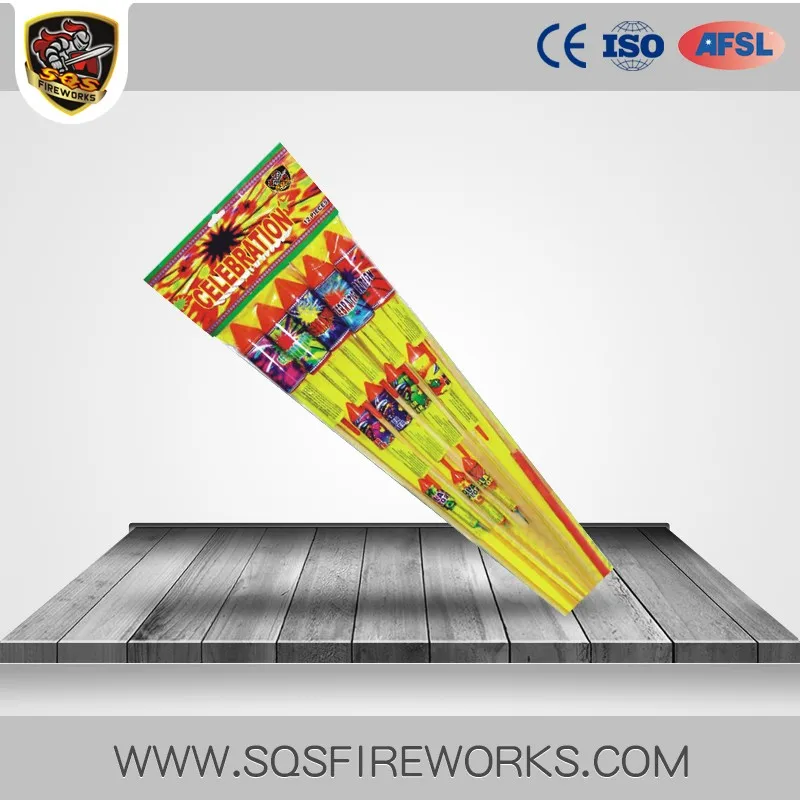 中国批发圣诞电池 25 针土星导弹烟花