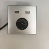 Aluminum mulit electrical panel wall data socket rj45 hotel socket