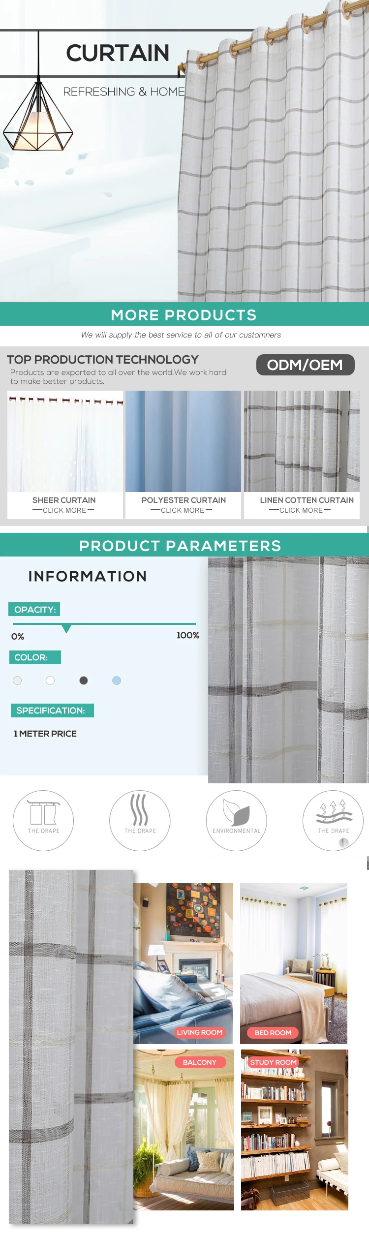 2018 Popular Indian Cheap Window Curtain Fabric Mr Price Home Curtains