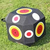 Best selling 50kg/m3 self-healing 18sided foam 3d cube archery shooting target OEM