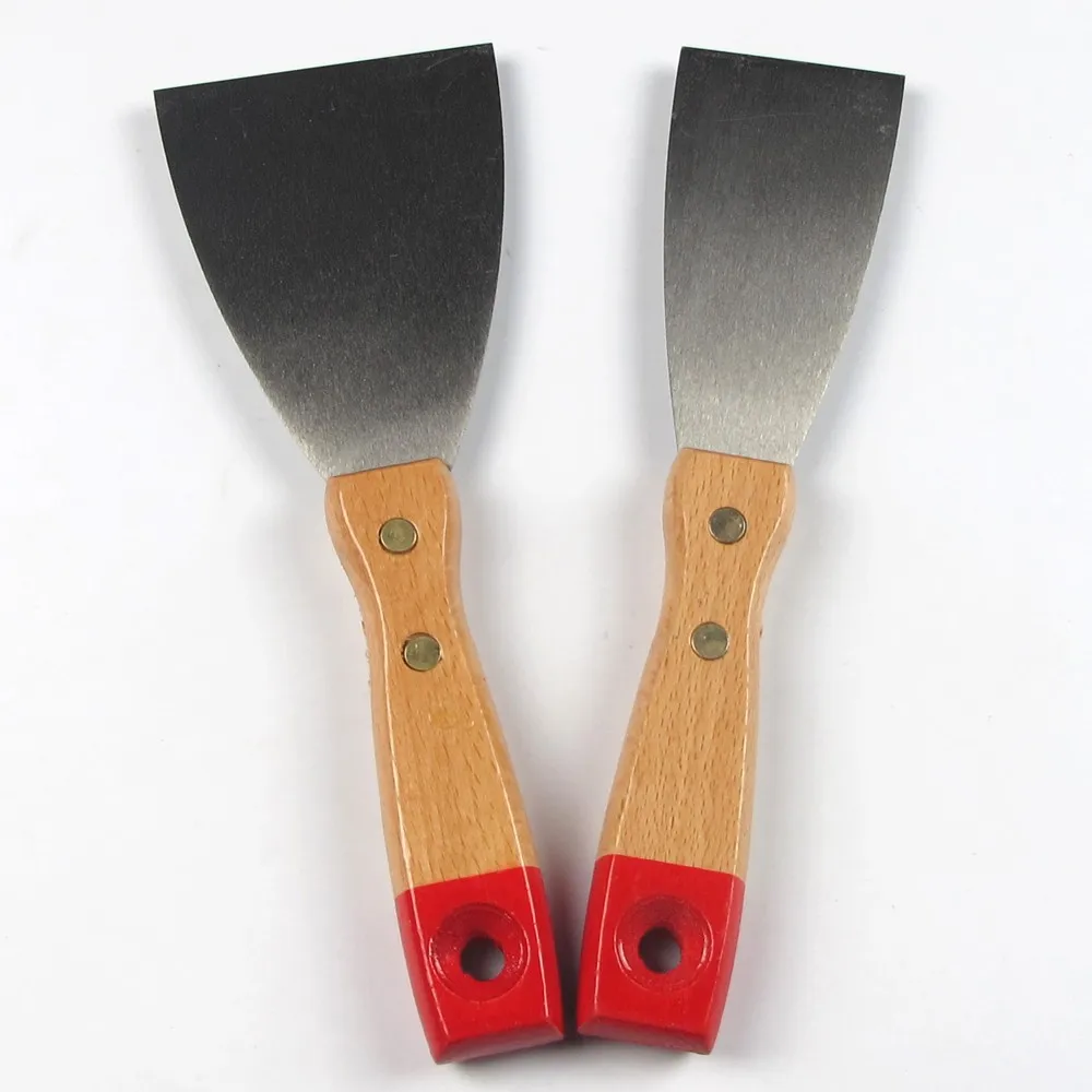 Lary Carbon Steel With General Polished Wooden Handle With Metal Top