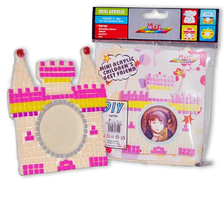 Mosaic DIY toy Christmas series coaster craft set