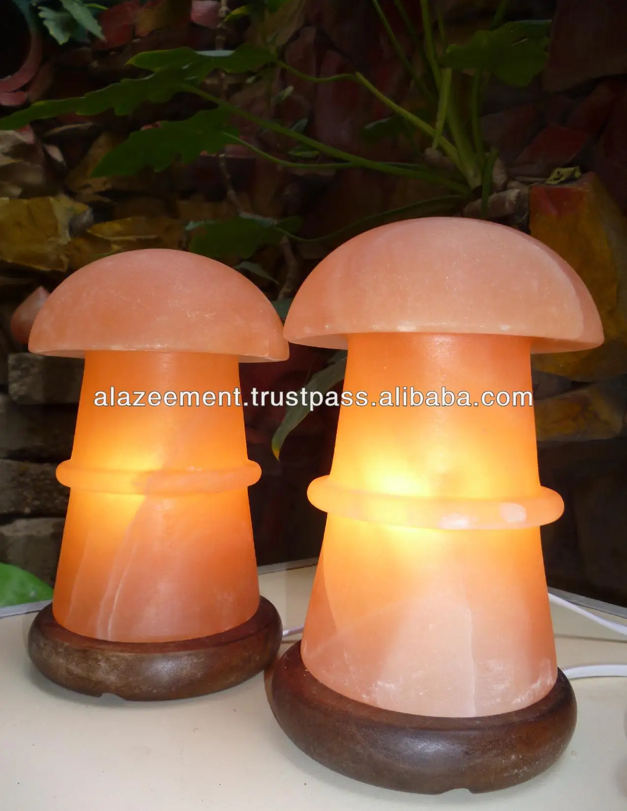 Antico disegno di alta qualità forma di fungo lampade di sale ... Disegno Lampade Artigianali