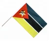 factory produce mozambique small hand waving flag