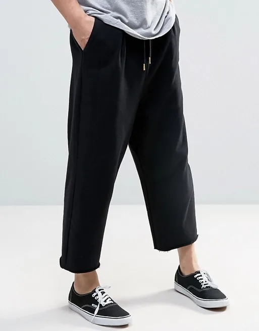 wide leg joggers mens