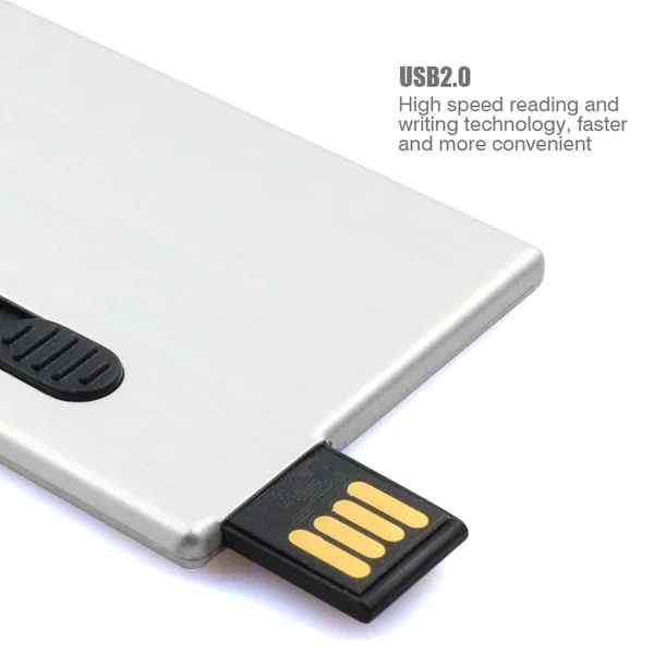 Chinese Novel Products Wholesale Ali Custom Logo Printing 2Gb Credit Card Usb Flash From Usb Flash Drives Manufacturer - ANKUX.COM