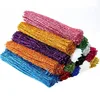 6mm 30cm DIY Craft Metallic Chenille Stem