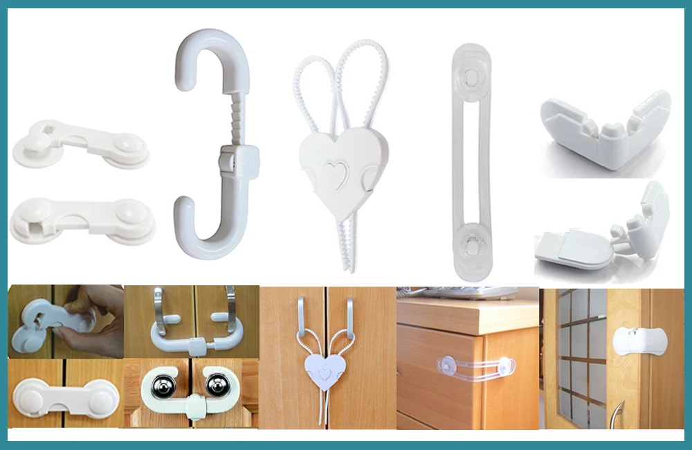 8 Locks +2 Keys Color Box Locking System,Safety