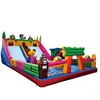 2018hot sale inflatable water park equipment amusement park aqua slide outdoor playground