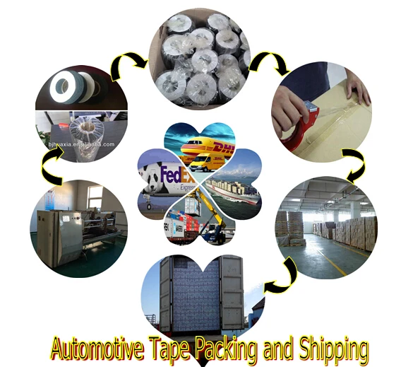 Automotive tape Packing and shipping