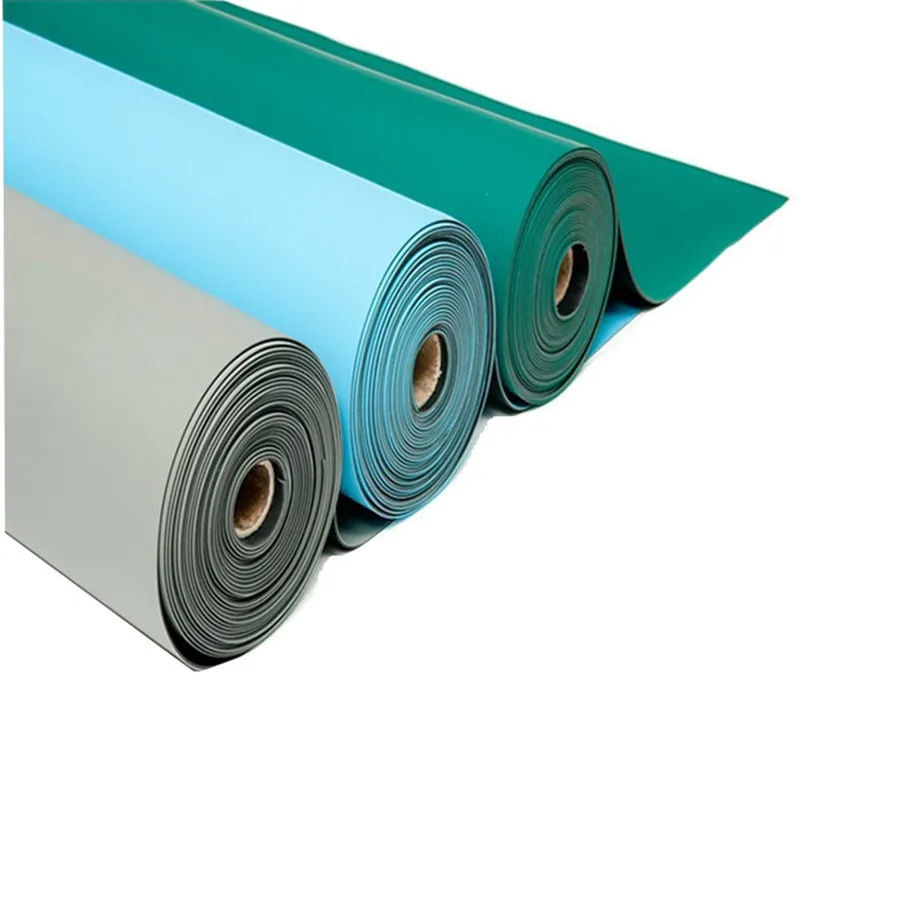 High Quality Rubber Sheet Materials Antistatic Esd Floor Mat,Esd Rubber