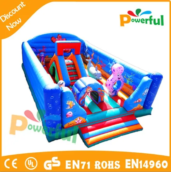 good design inflatable trampolines from china