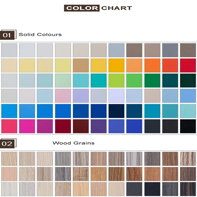 Solid Color Chart