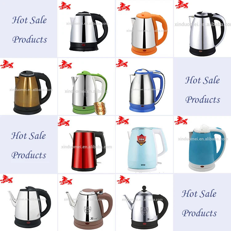 Cheap Price 1.8l Stainless Electric Samovar Kettle,Cordless Electric