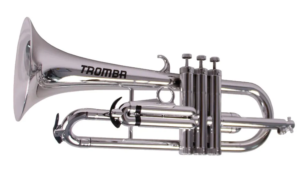 Tromba Pro Plastic Bb Flugelhorn In Golden Finish – Lightweight, Durable ABS For Beginners & Pros