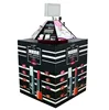 Paper Material Cosmetics products Cardboard Pallet Display with LCD screen