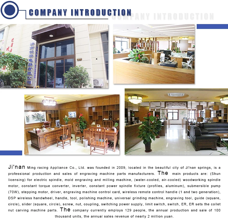 ZHENYU/FQD 2.2kw ER25 square air cooled router cnc spindle motor 18000RPM