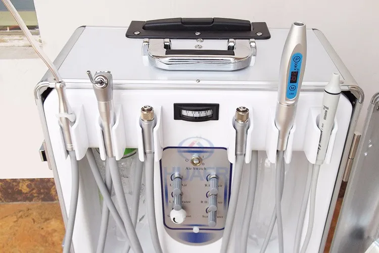 Portable Dental Unit With Multifunction Pedal Medical Instrument For