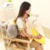 1pcs 18cm Creative Hidden in bananas miraculous kitten Banana cloth doll cat plush big pillowsmall pendant bag Plush Animals