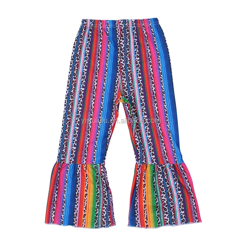 Hot New Children Boutique Pants Snake Skin Flare Trousers For Kids ...