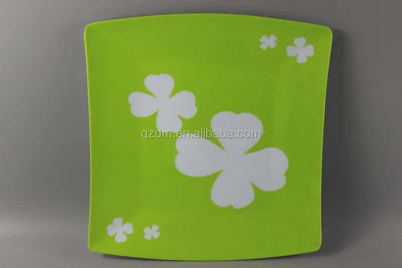 Melamine Square plate , Melamine Dessert dish