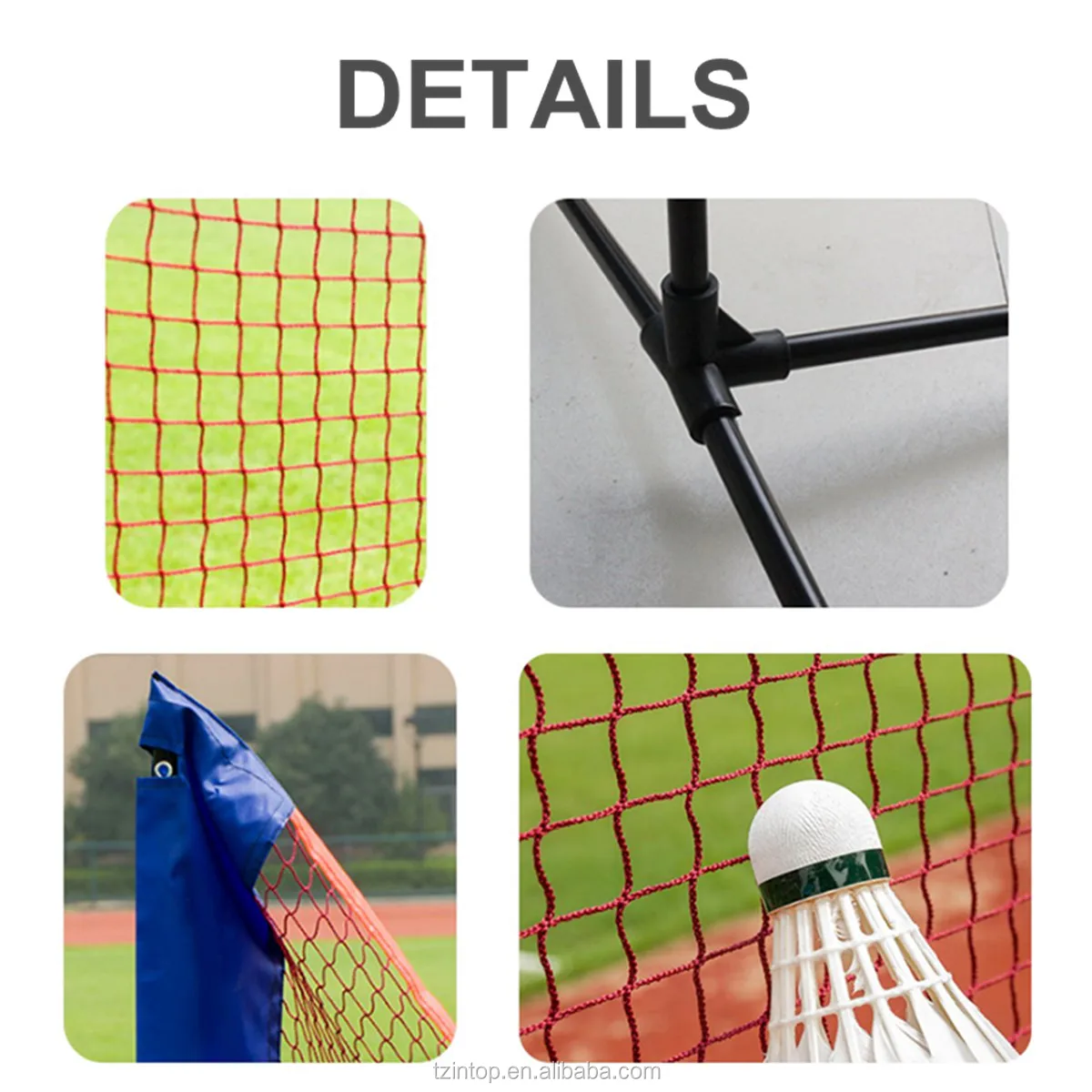 Cheap Price Outdoor Uv Resistant Portable And Foldable Badminton Net ...