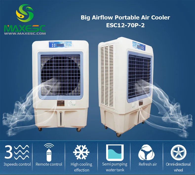 South Africa Condition Smallest Air Cooler Portable Water Misting Fan