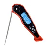 J&R Over Temperature Buzzer Alarm High Temperature Back-lit Grill Surface Thermometer with hanging Hook