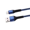 The newest mobile phone and computer metallic data cable lasting long with your own logo individual custom packaging