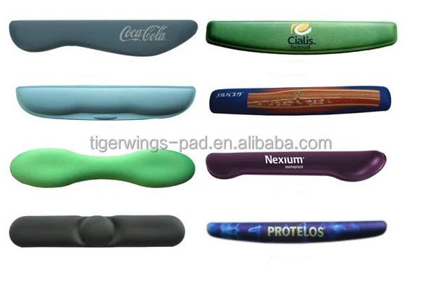 Tigerwingspad high quality gel wrist rest keyboard mat