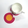 custom rubber silicone pads cheap ab coaster flex master/tea cup coaster/silicone rubber hot pads