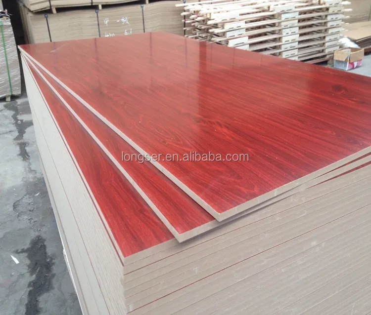 Melamine Board For Furniture / Melamine Laminated Mdf / Waterproof