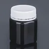 250g Pet Square Shape Amber Plastic Honey Jars