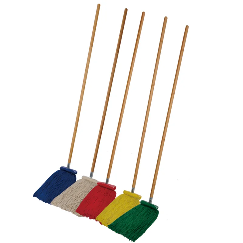 Chinese Commercial Mop Head Cotton Easy Floor Cleaning Wet Mop Set With