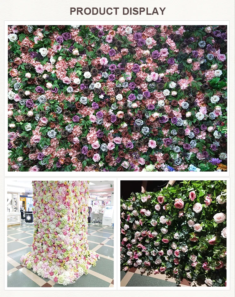 Lusia Customized Rose Flower Wall,Artificial Flower Wall Backdrop For Wedding Decoration Buy