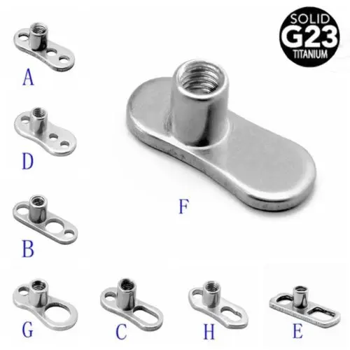 Astm F136 Titanium Skin Diver Piercing Microdermal Buy G23 Titanium