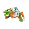 3-in-1 blaster Dinosaur Gun Engineering Take Apart Toy Tool Kit with Lights & Sound (Stegosaurus)