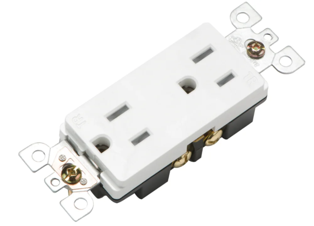 15 amp duplex receptacle outlet