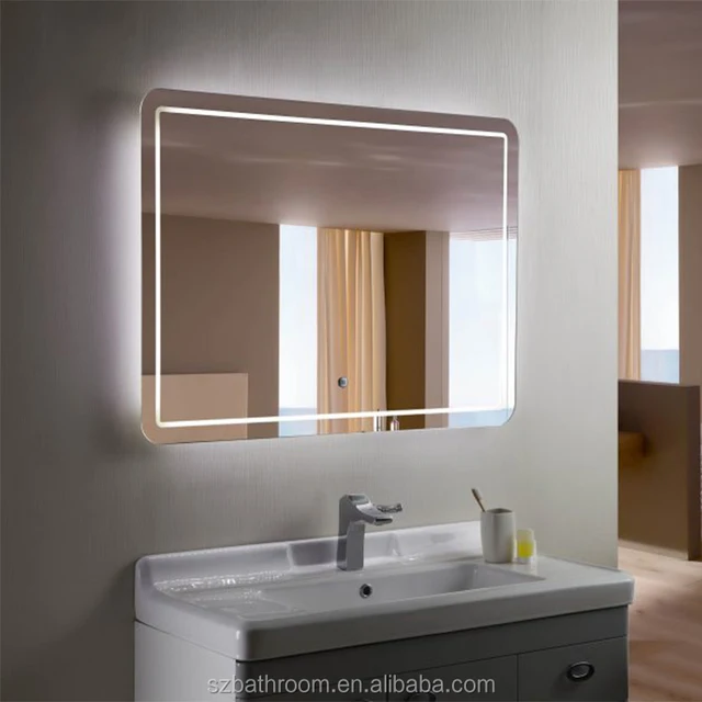 Horizontal Lighted Led Hotel Vanity Mirror With Lights Whole Lighted Led Hotel Vanity Mirror