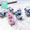 uniquely designed artificial sequin flowers patches for shoes