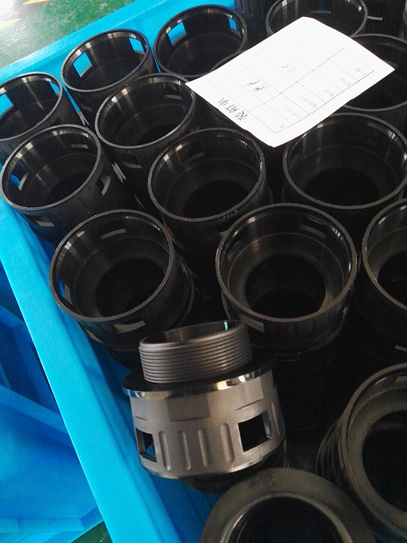 ip68 防水波纹导管快速连接器波纹管连接器