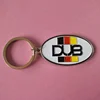 Custom Germany flag design enamel logo metal promotion key chain