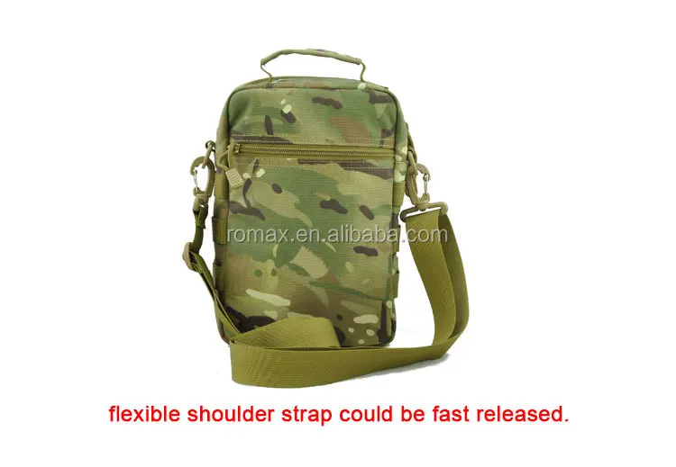 hign density cordura tactical molle pouches multifunction utility shouder bags for outdoor sport activities military camo style