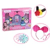 OEM Fashion makeup set, DIY toys, environmental protection party nail, eye shadow, hairpin, girl birthday gift