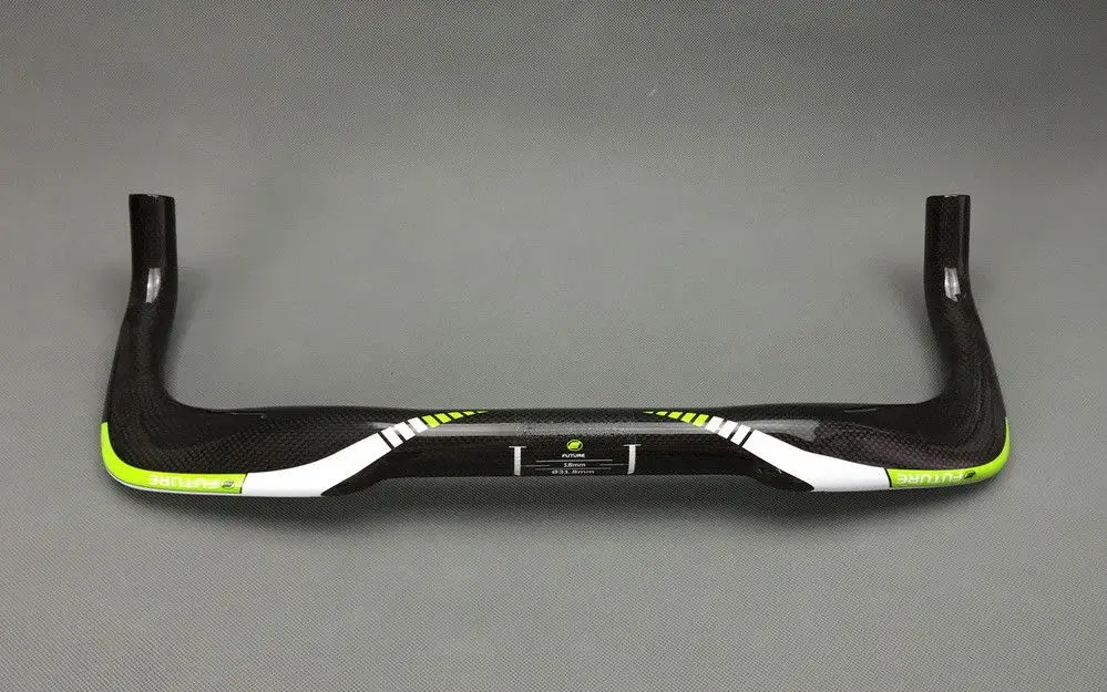 Carbon Road TT tri Base Bullhorn Bar Time Trial Handlebar 31.8*400//420//440//460mm